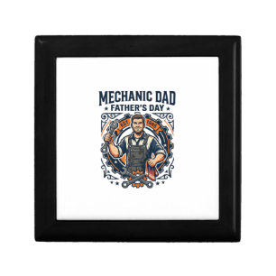 Father Day Mechanic Dad Shirt Funny Working Dad Gi Gift Box