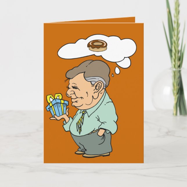 Father donut card (Front)