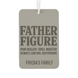 Father Figure Pun Dealer Funny Dad Shirt Air Freshener