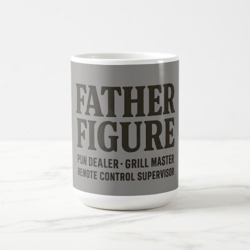 Father Figure Pun Dealer Funny Dad Shirt Coffee Mug