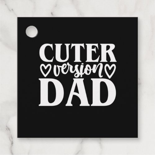 Father Gift Cuter Version Dad Favor Tags