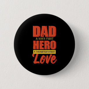 Father Gift   Dad Hero Love Button