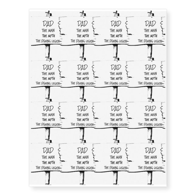 Father Gifts From Daughter Wedding Temporary Tattoos (Front)