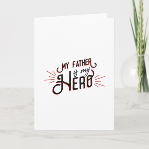 Father Hero Card