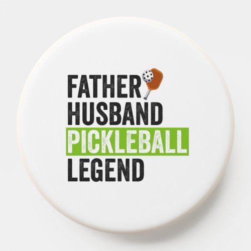 Father husband Pickleball Legend Dinking Dad Gft PopSocket