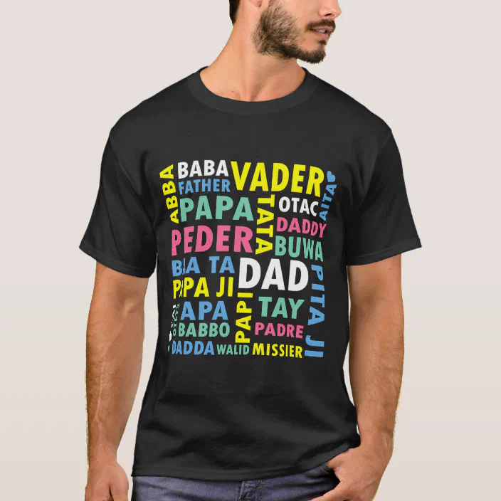 Fathers Day T Shirt DAD DOG BLUEY Men's Fun Gift Novelty Shirt
