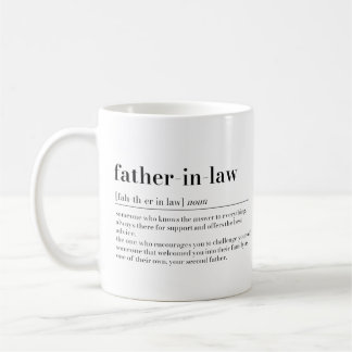 Father In Law Coffee Mug Gift