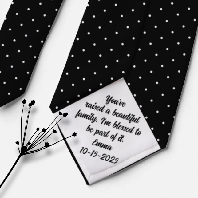 Father in law Gift from Bride Neck Tie (Creator Uploaded)