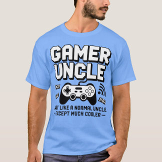 Father is Day Gamer Uncle vintage T-Shirt