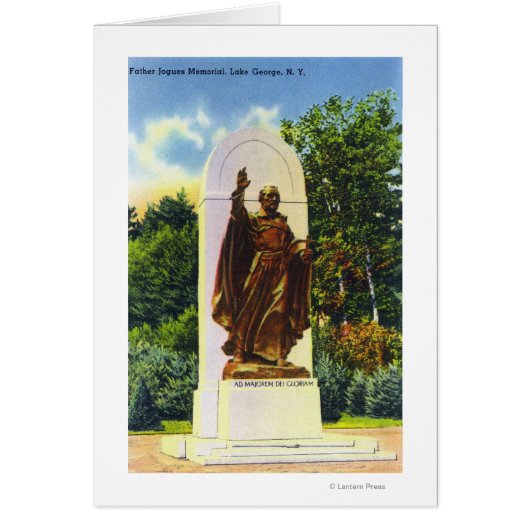 Father Jogues Memorial View Cards (Front)