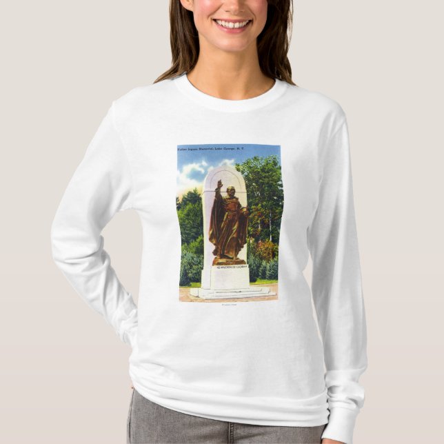 Father Jogues Memorial View T-Shirt (Front)