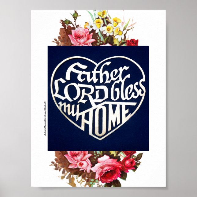     FATHER LORD BLESS MY HOM POSTER (Front)