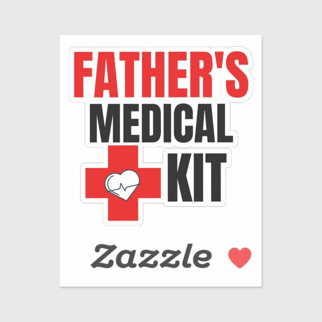 Father medical kit   sticker (Sheet)