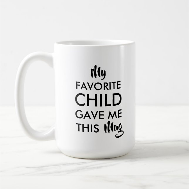 Father, Mom Birthday Gifts From Kids Coffee Mug (Left)