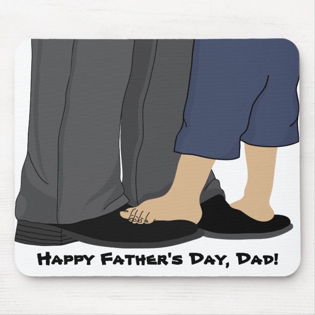 Father Mousepad Child and Dad (Front)