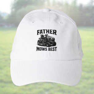 FATHER MOWS BEST Father's Day Cool Dad Performance Cap