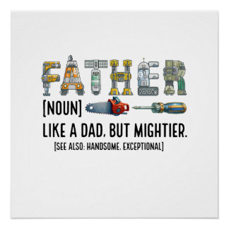 Father Noun Poster