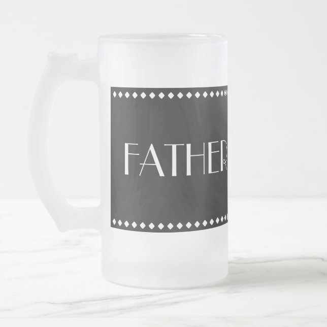 Father of Bride Frosted Mug (Left)