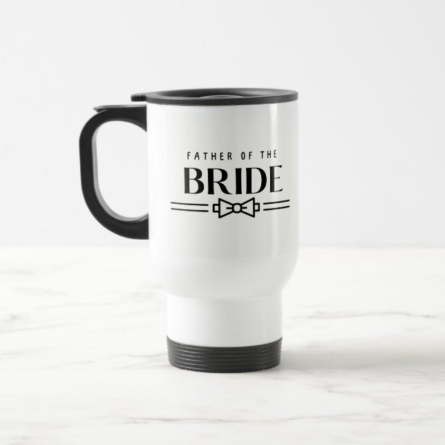 Father of Bride Travel Mug (Left)