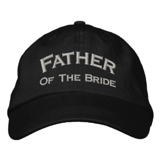 Father Of Bride Wedding Embroidered Baseball Cap