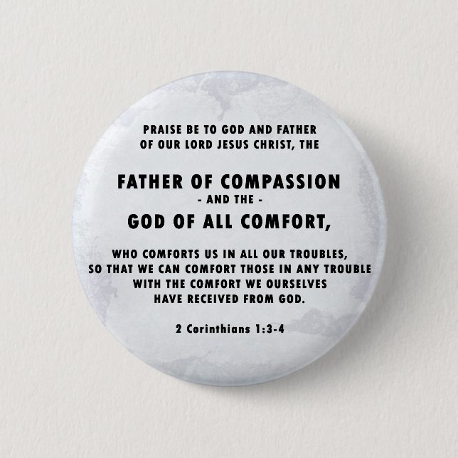 Father of Compassion Button (Front)