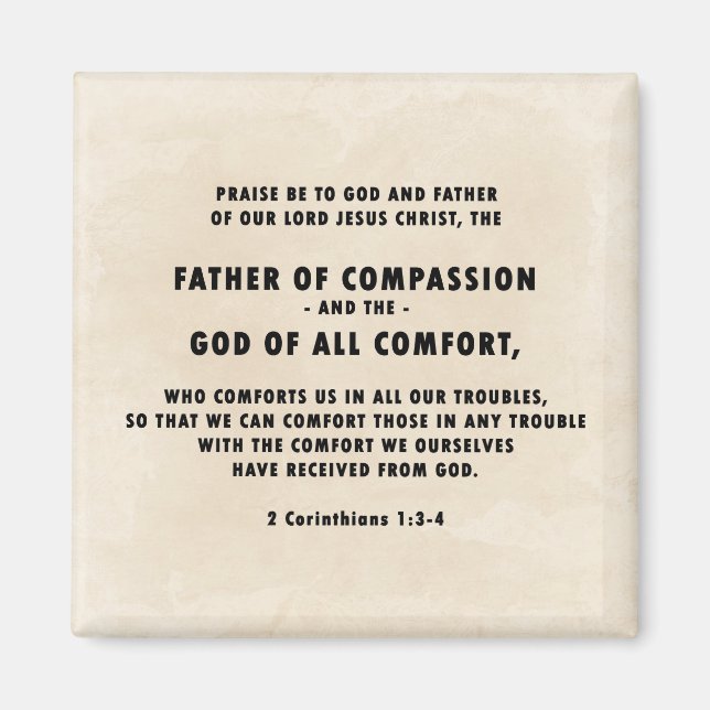 Father of Compassion Magnet (Front)