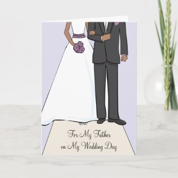 Father Of The Bride African American Thank You by tobegreetings at Zazzle