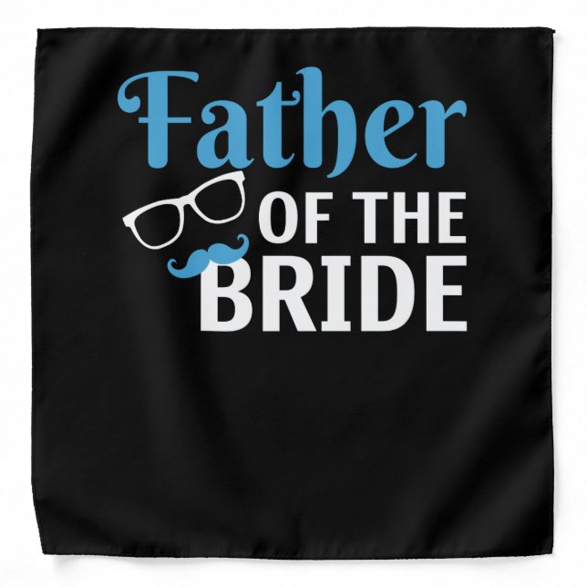 Father Of The Bride Bandana (Front)