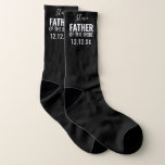 Father of the Bride Black Wedding Socks<br><div class="desc">Which Father of The Bride would not adore a pair of black and white wedding socks as thank you gift? I don't know one that wouldn't! Add his name and your wedding date and get ready to take a picture of the look of joy on his face.</div>