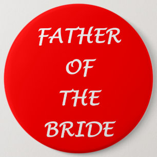 Father of the Bride Button
