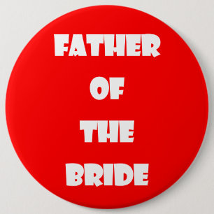 Father of the Bride Button
