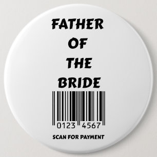 Father of the Bride Button