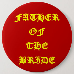 Father of the Bride Button