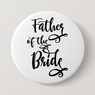 Father of the Bride Button