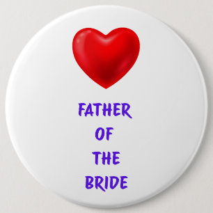Father of the Bride Button
