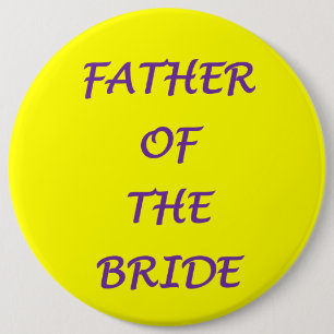 Father of the Bride Button