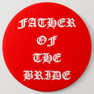 Father of the Bride Button