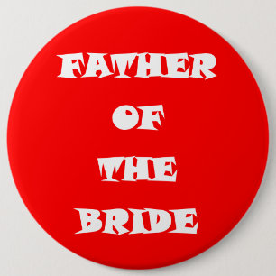 Father of the Bride Button