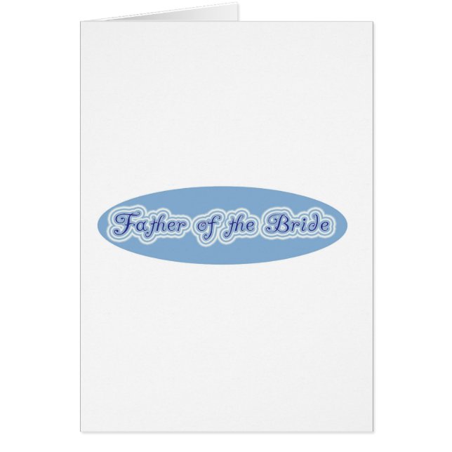 Father of the Bride Cards (Front)