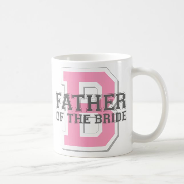 Father of the Bride Cheer Coffee Mug (Right)