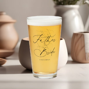 Father Of The Bride Chic Glass