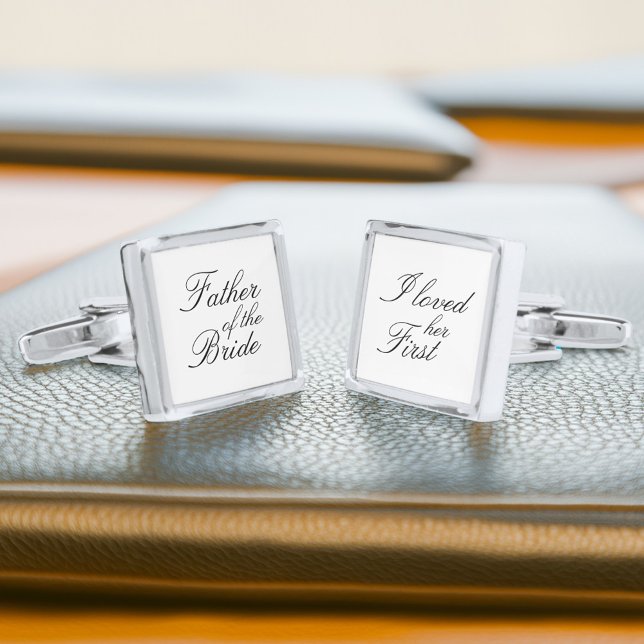 Father of The Bride Cufflinks (Creator Uploaded)
