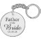 Father of the Bride Custom Photo Keychain