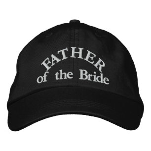 Father of the Bride Embroidered Baseball Cap