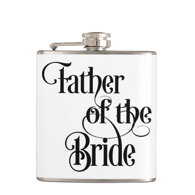 Father of the Bride Flask (Front)