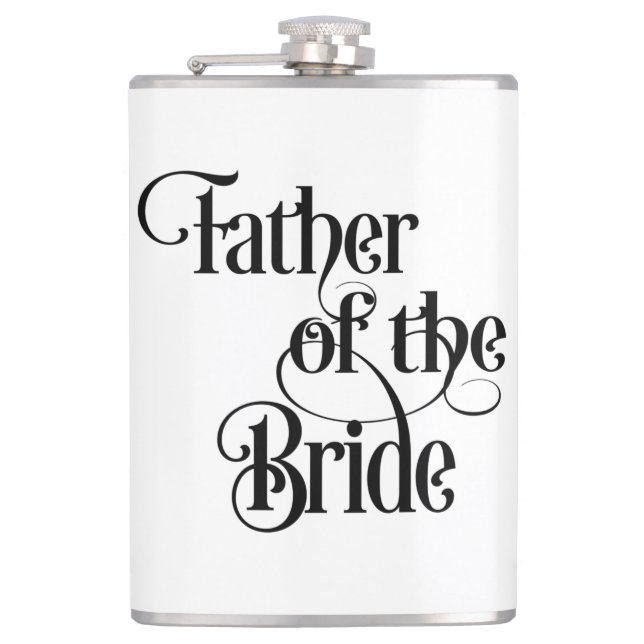 Father of the Bride Flask (Front)