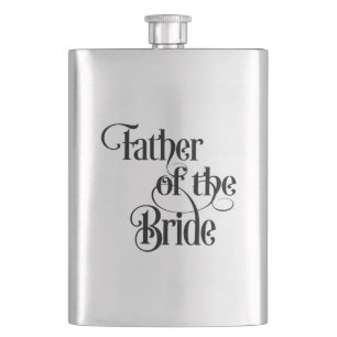 Father of the Bride Flask