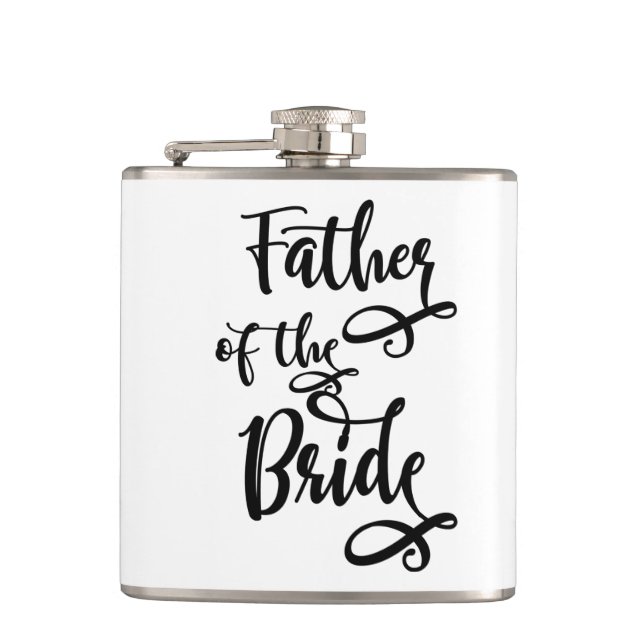 Father of the Bride Flask (Front)