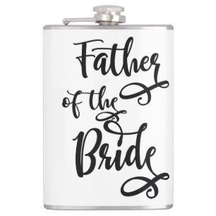 Father of the Bride Flask