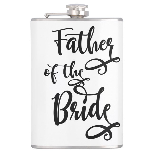 Father of the Bride Flask (Front)